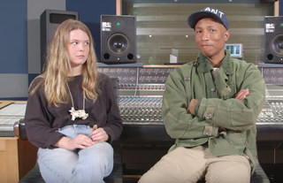 Illustration for article titled Pharrell Loses It Listening to NYU Student's Music